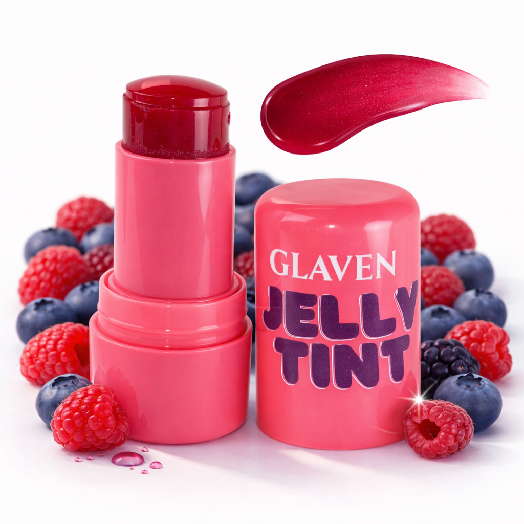 02 Berry Crush- Cooling Water Jelly Lip and Cheek Tint